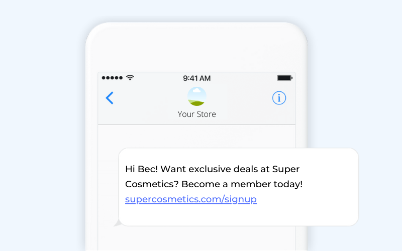 Top 10 SMS templates